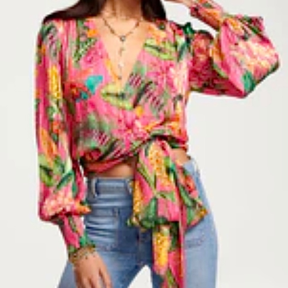 Ramy Brook Silk Blend Top